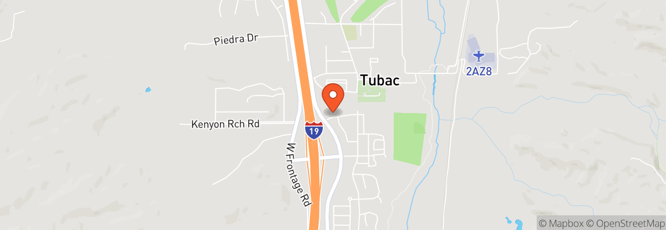 Map of Tubac Center of the Arts