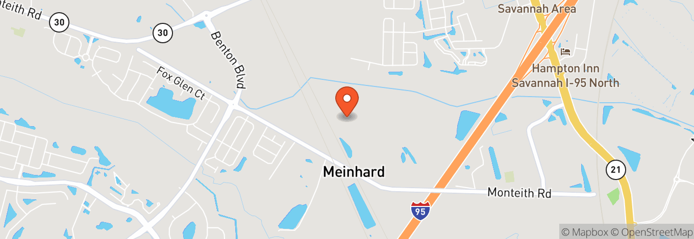 Map of Port Wentworth Amphitheater