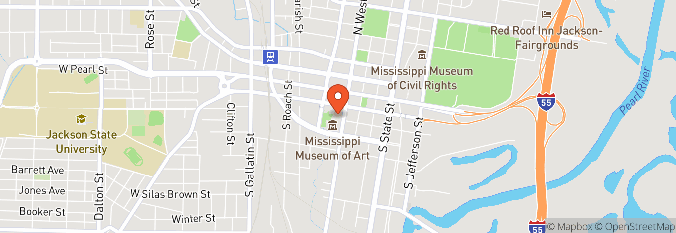 Map of Thalia Mara Hall