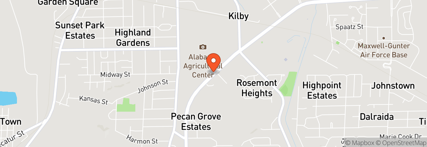 Map of Garrett Coliseum