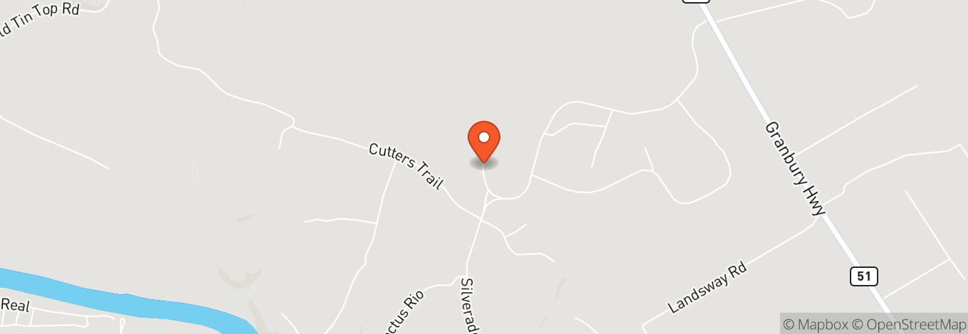 Map of Bosque Ranch