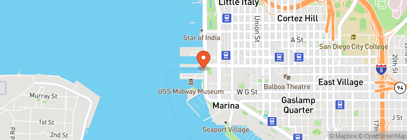 Map of Flagship Cruises & Events