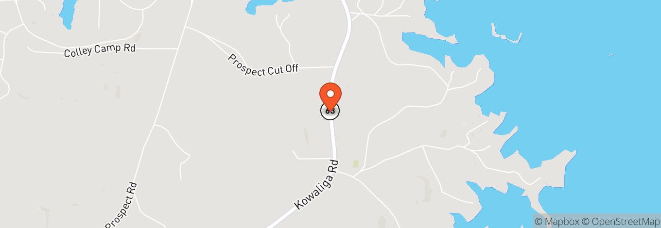 Map of The Amp at Lake Martin