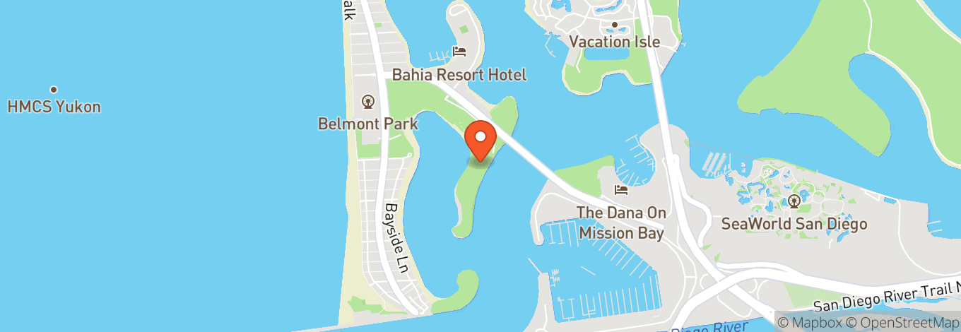 Map of Mariners Point Park