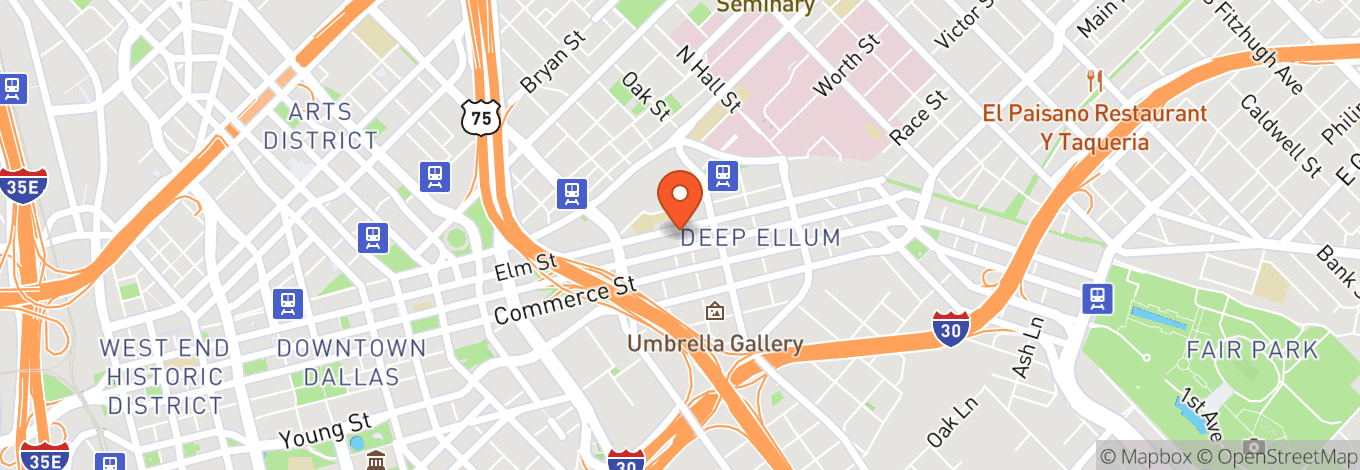 Map of Dada Dallas