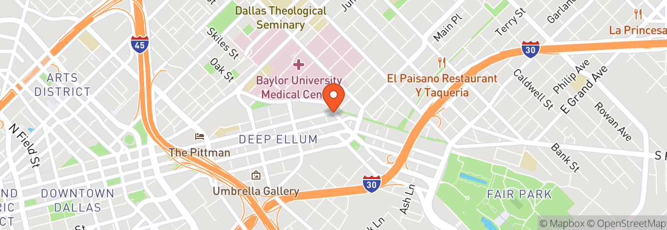 Map of Sons Of Hermann Hall