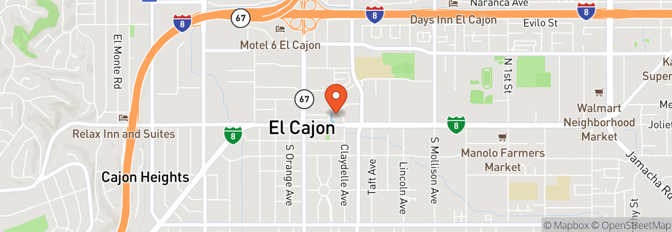 Map of The Magnolia