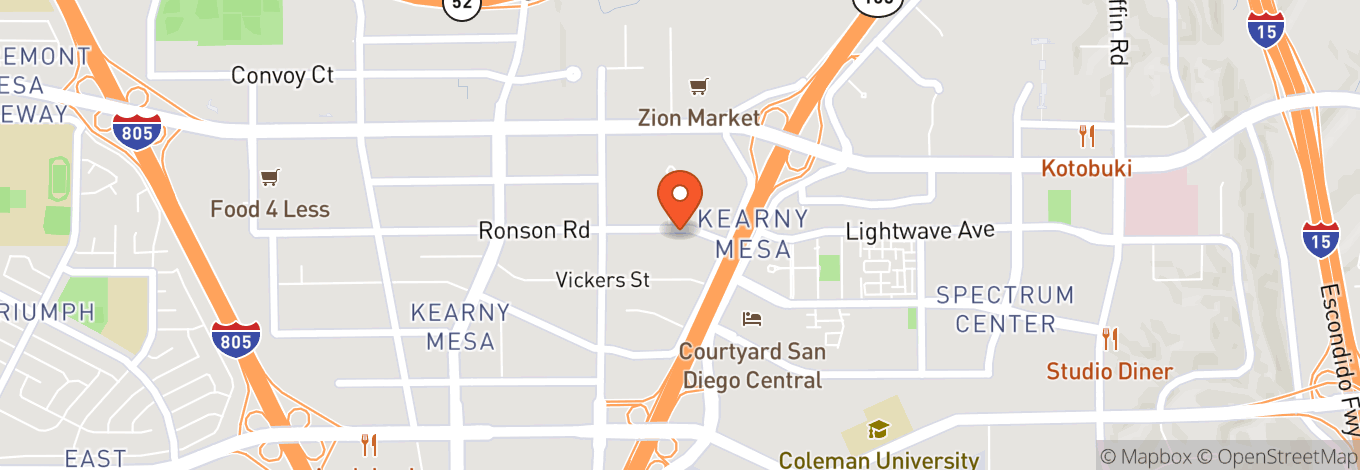 Map of Encore Event Center