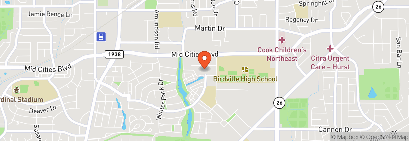 Map of Nytex Sports Centre - Olympic Hall