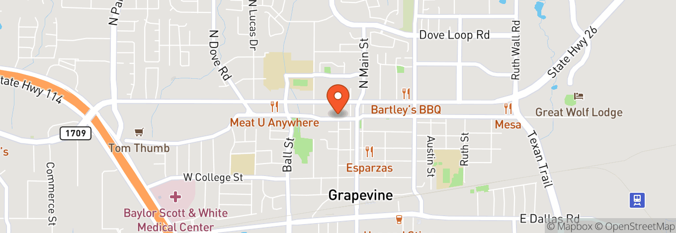 Map of Palace Arts Center