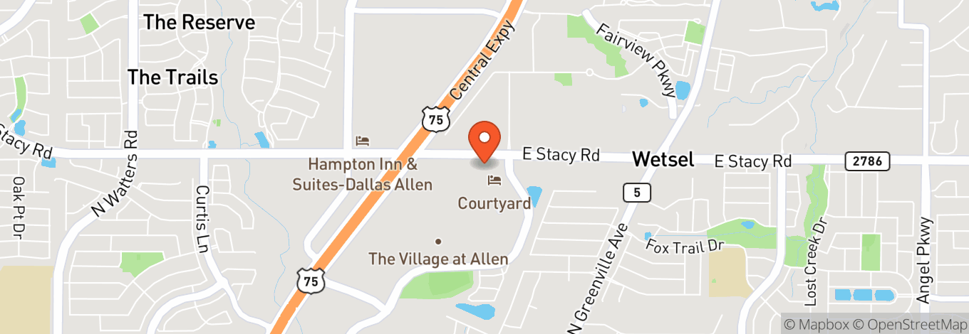 Map of Credit Union of Texas Event Center