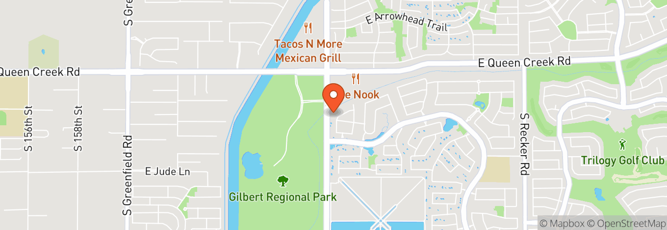 Map of Gilbert Regional Park