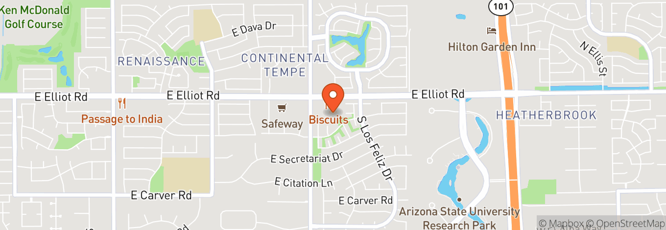 Map of Pollack Tempe Cinemas