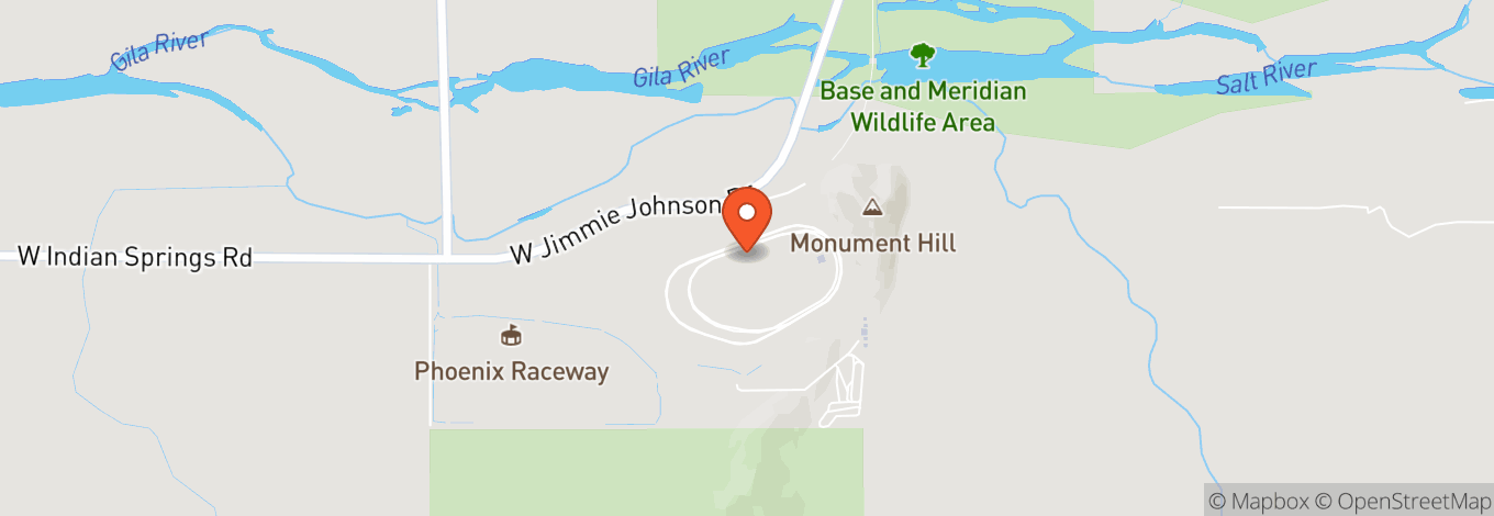 Map of Phoenix Raceway