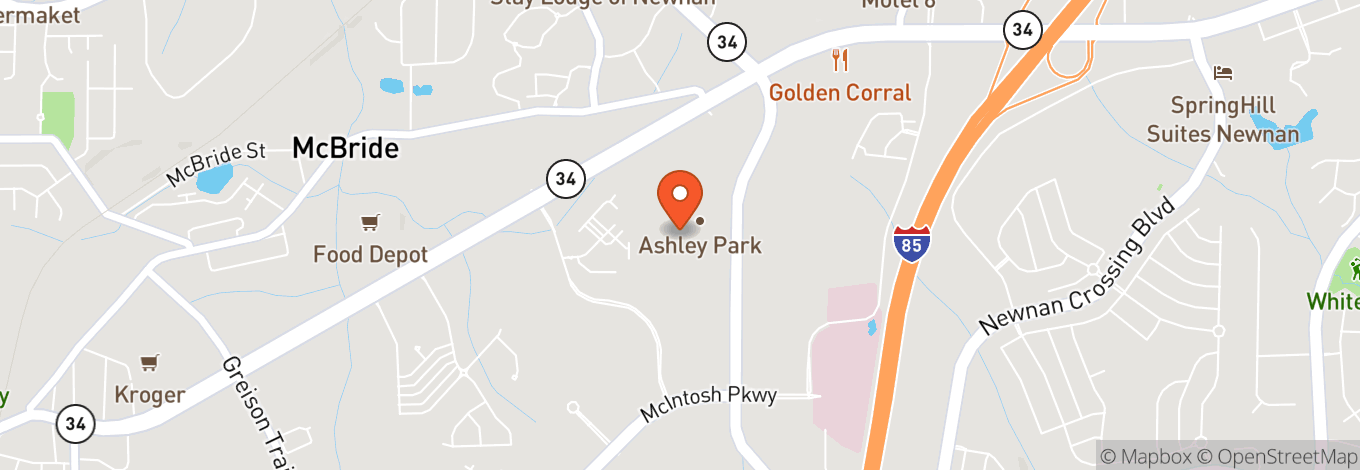 Map of Ashley Park