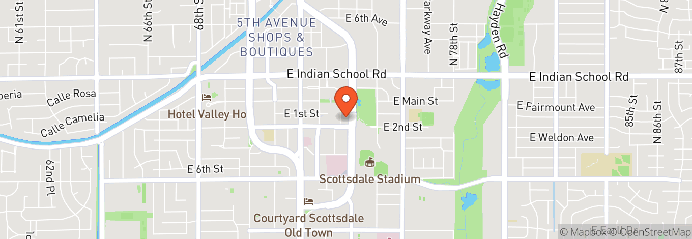 Map of Scottsdale Civic Center