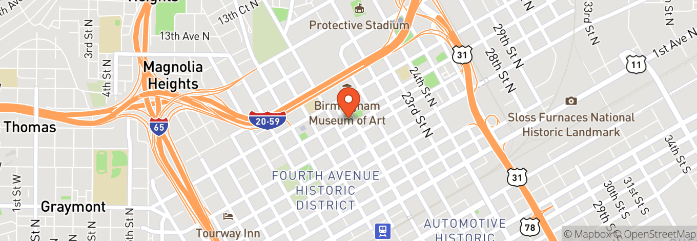 Map of Boutwell Auditorium