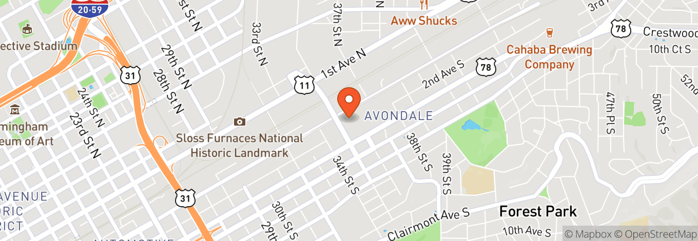 Map of All Good Beverage Co