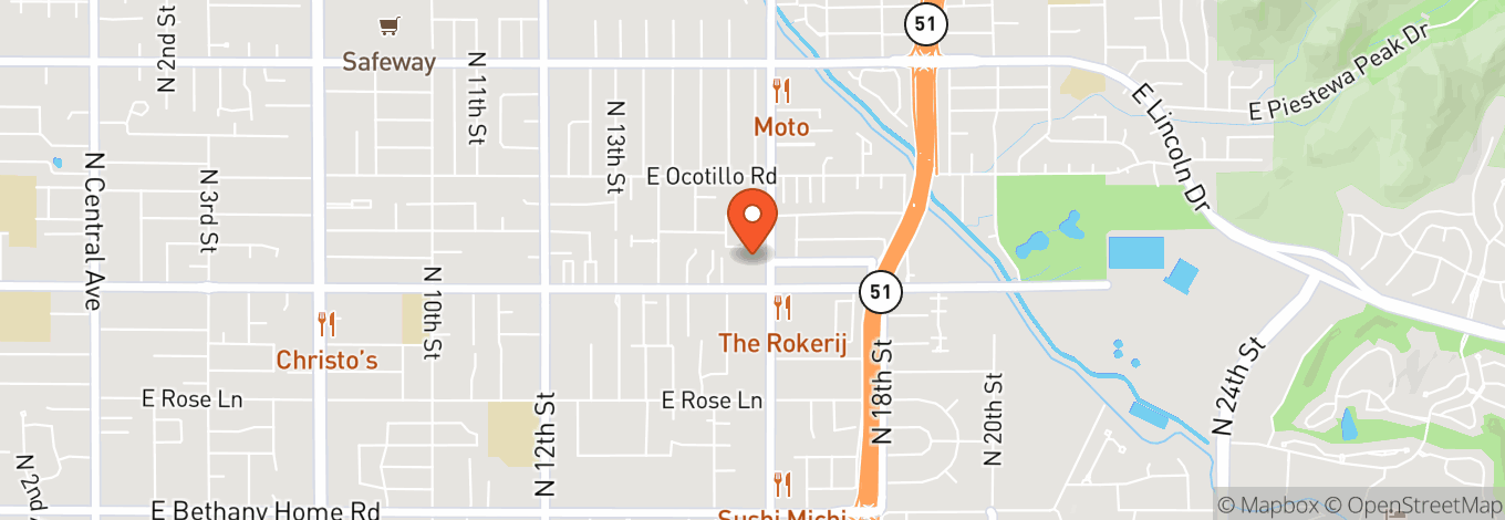 Map of Linger Longer Lounge