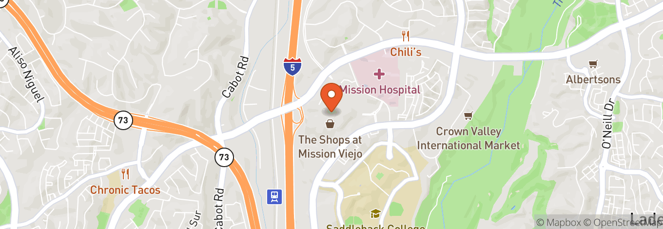 Map of The Shops At Mission Viejo