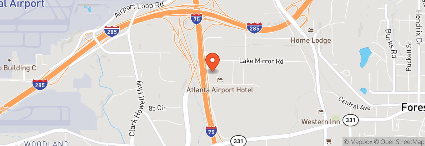 Map of King Of Diamonds Atlanta