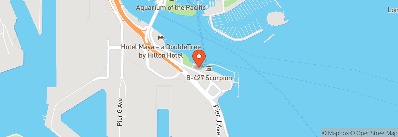 Map of Catalina Classic Cruises
