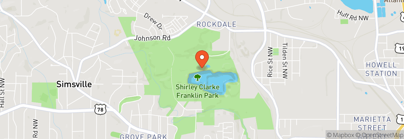 Map of Shirley Clarke Franklin Park
