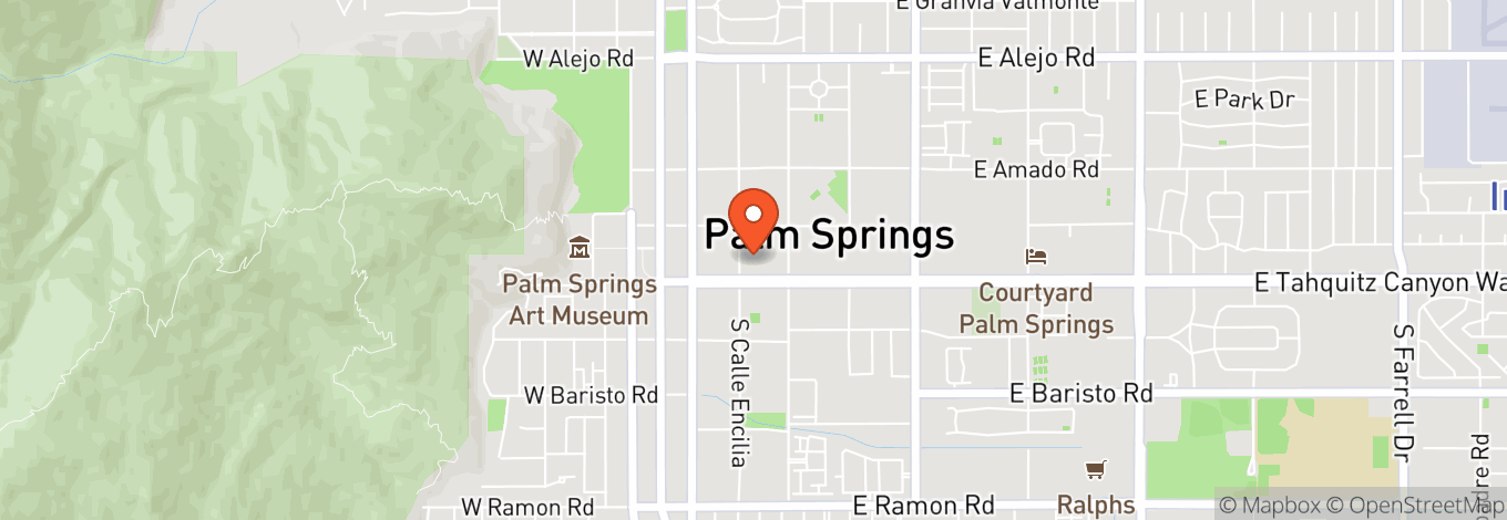 Map of Hilton Palm Springs