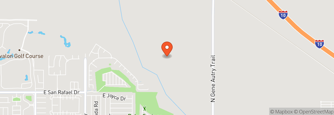 Map of Joshua Tree National Park