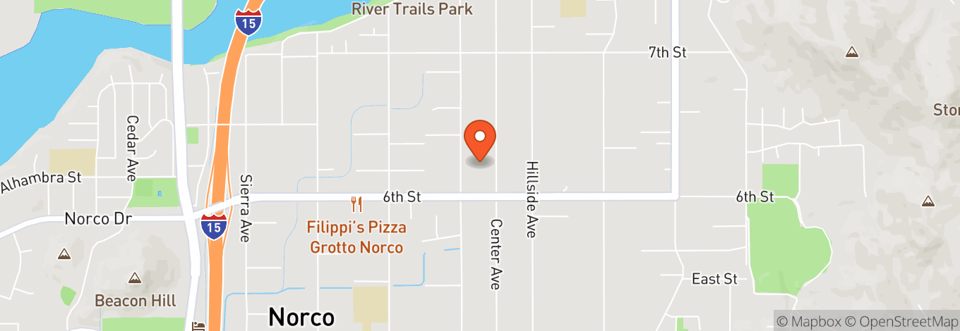 Map of Whiskey River Dancehall and Saloon