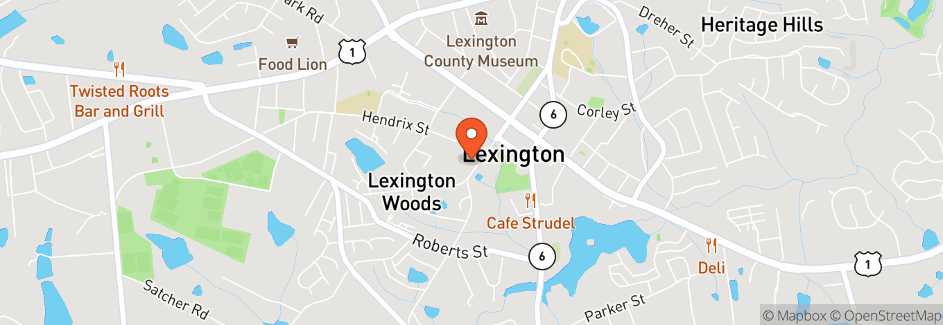 Map of Icehouse Amphitheater