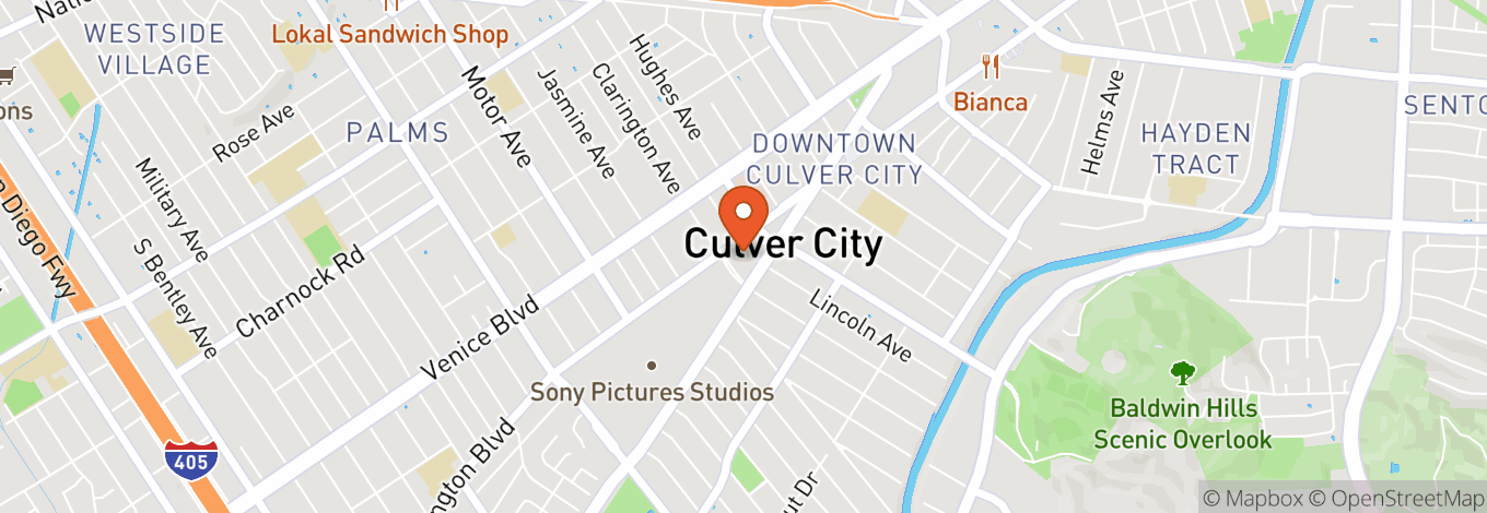 Map of One Culver The Atrium