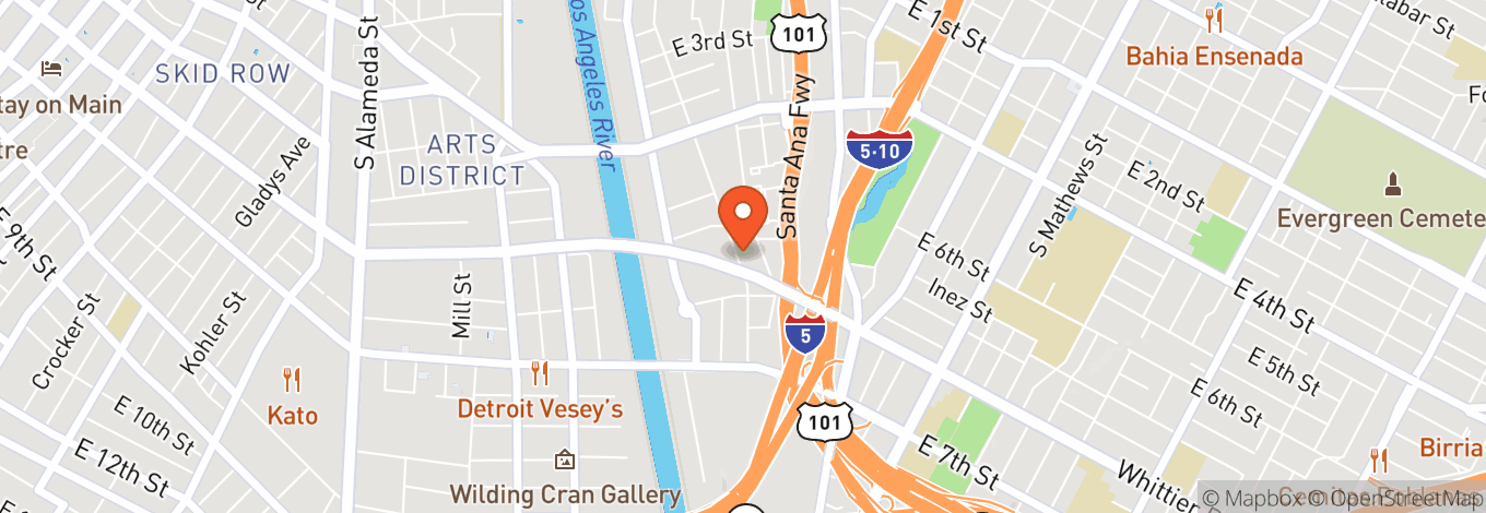 Map of 6Th St. Bridge