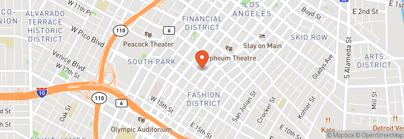 Map of The Belasco
