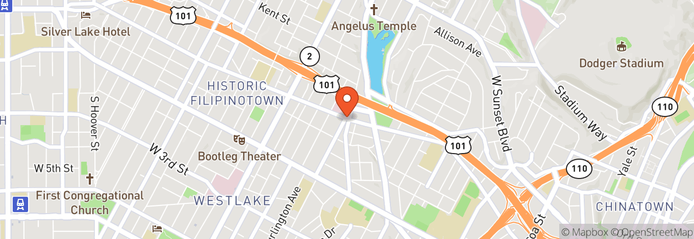 Map of Masonic Temple Theatre