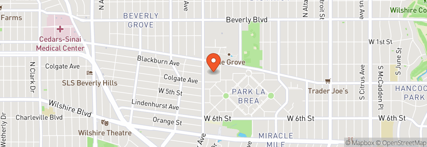 Map of Barnes & Noble - The Grove