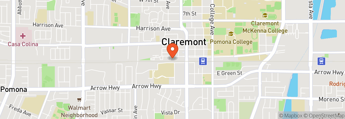 Map of The Claremont Forum
