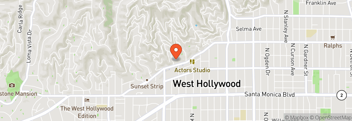 Map of Comedy Store