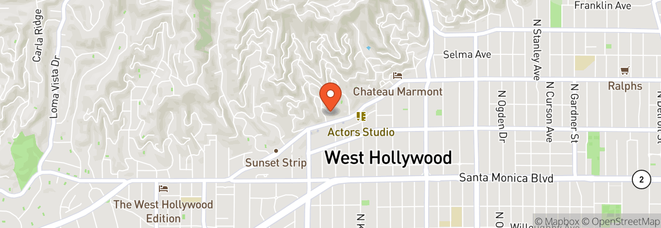 Map of Comedy Store