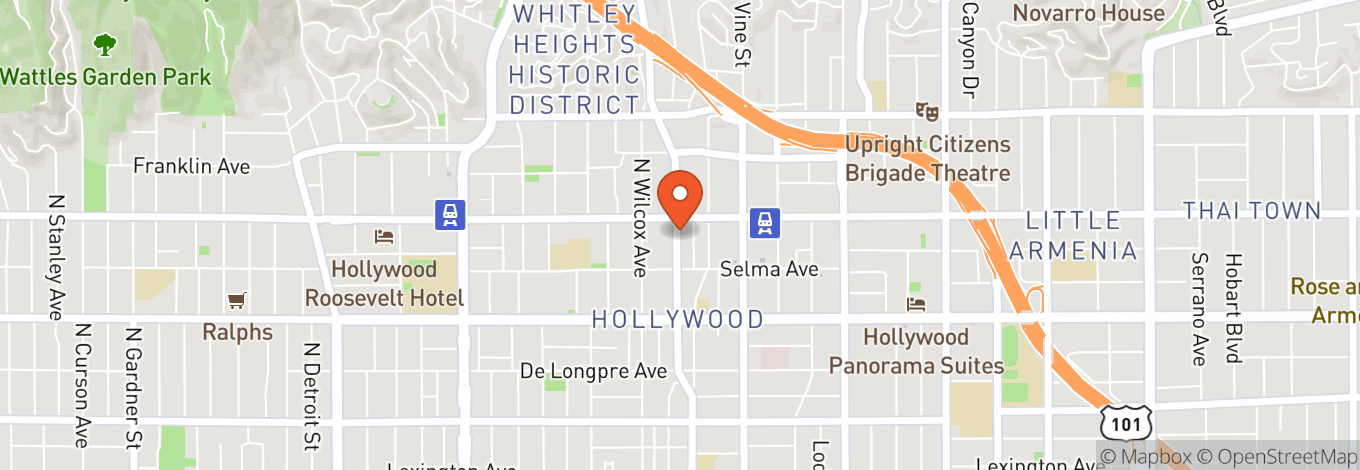 Map of Jungle Hollywood