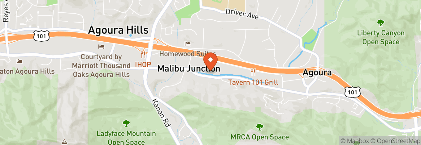 Map of The Canyon Agoura Hills