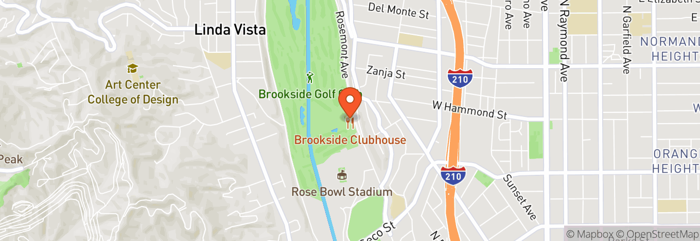 Map of Brookside Golf Club
