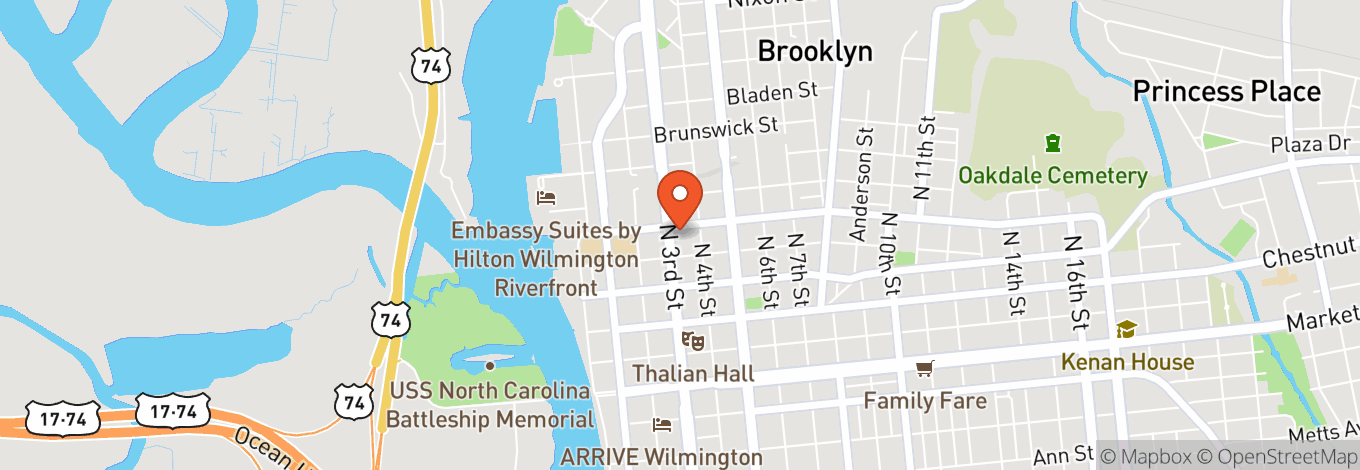 Map of The Eagle's Dare