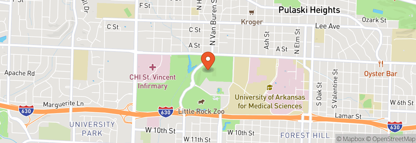 Map of War Memorial Stadium