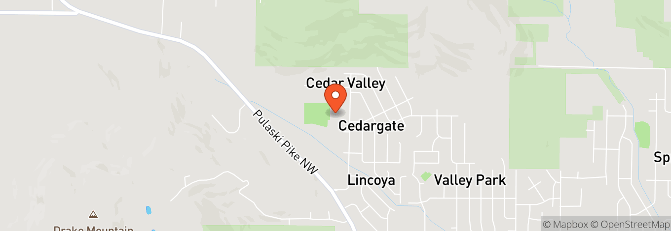 Map of Bob Harrison Wellness and Advocacy Center