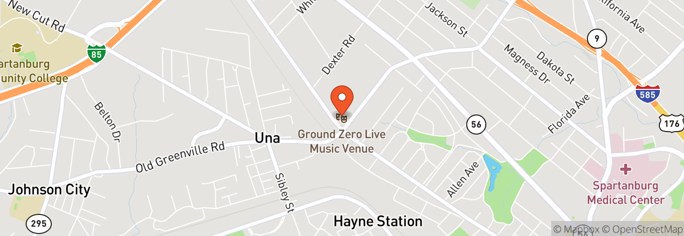 Map of Ground Zero Live Music Venue