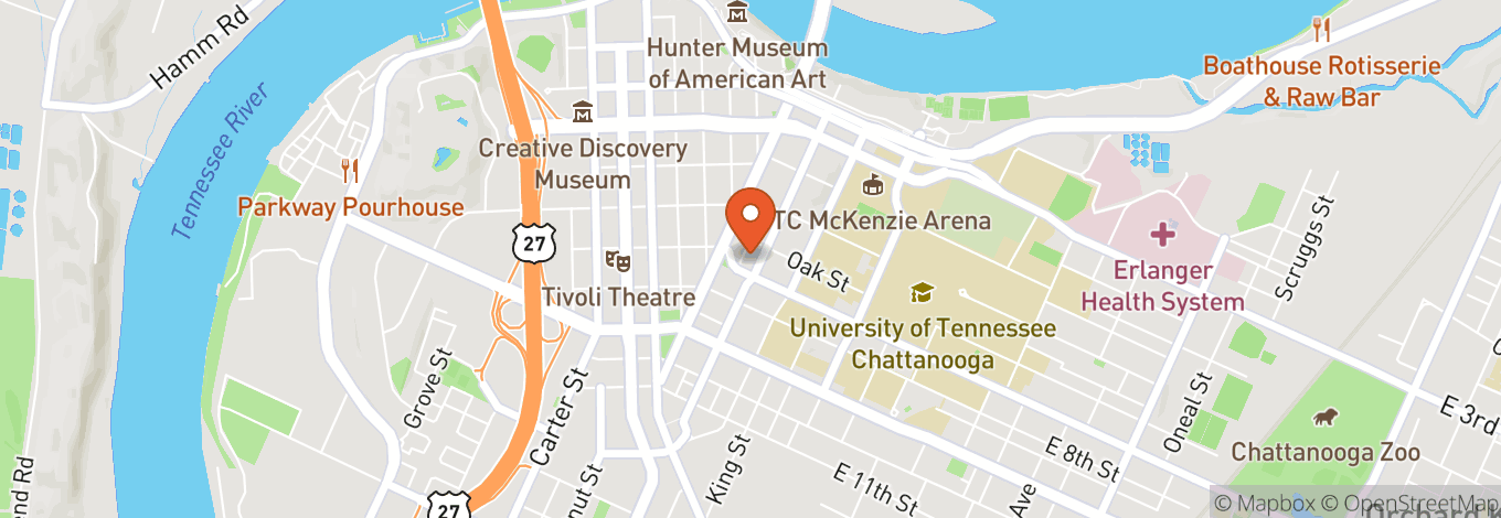 Map of Walker Theatre