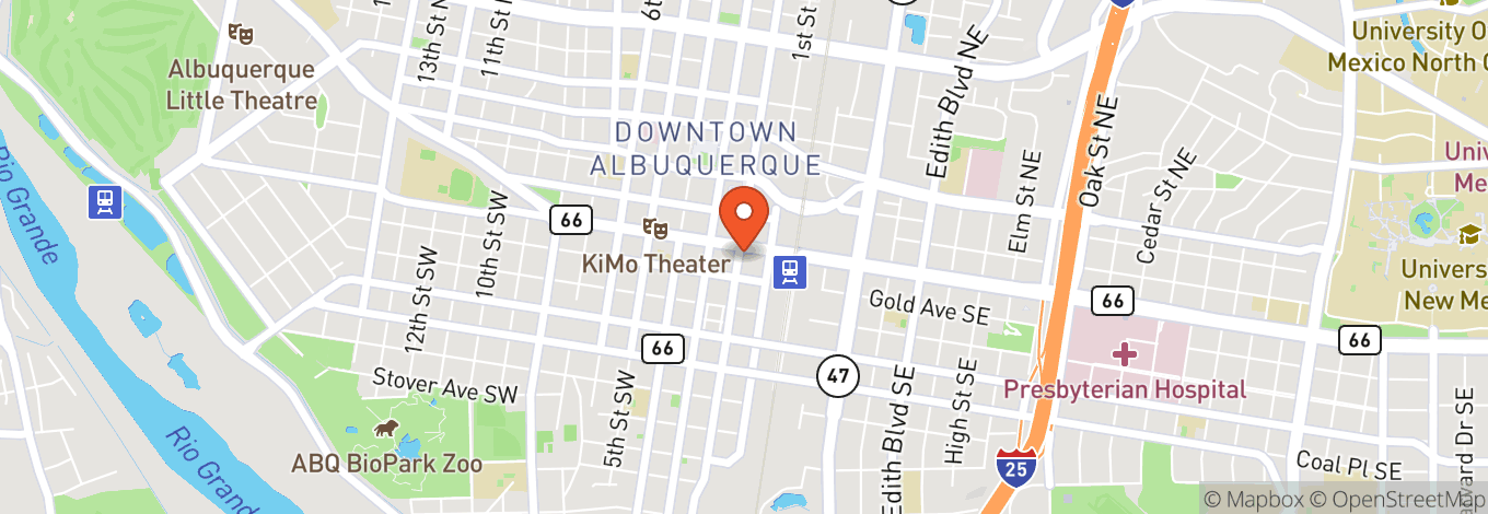 Map of Sunshine Theater