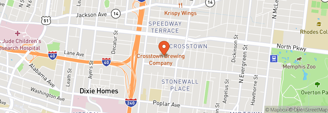Map of Satellite Music Hall