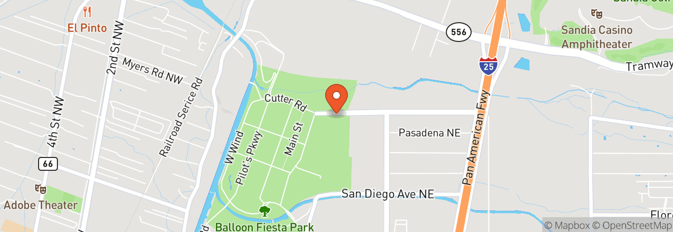 Map of Balloon Fiesta Park